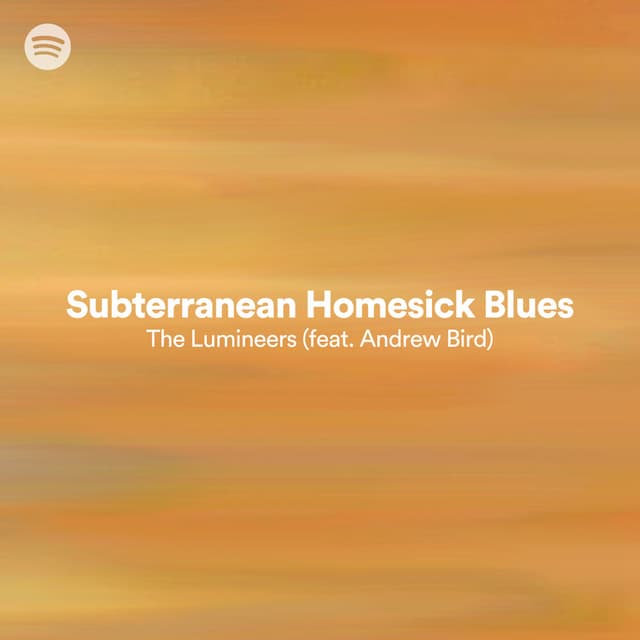 Subterranean Homesick Blues (feat. Andrew Bird) cover