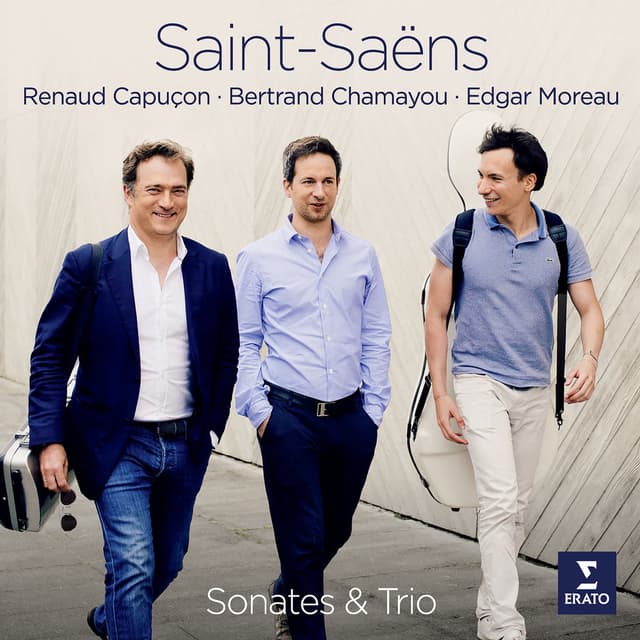 Saint-Saëns: Violin Sonata No. 1, Cello Sonata No. 1 & Piano Trio No. 2 cover
