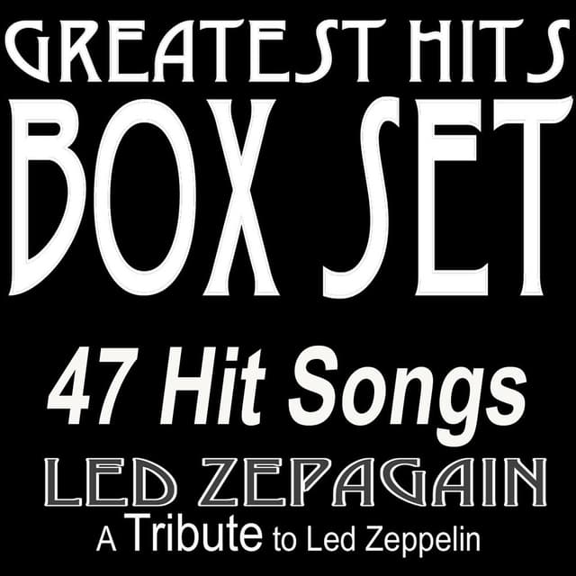 Greatest Hits Box Set: A Tribute to Led Zeppelin cover