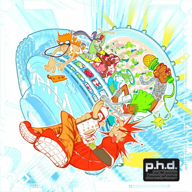 PHD (PORTABLE HEADPHONE DANCEFLOOR) cover