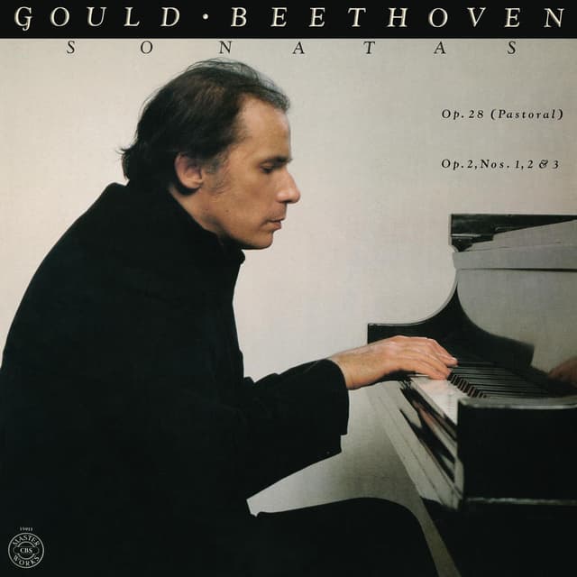 Beethoven: Piano Sonatas Nos. 1-3, Op. 2 & No. 15, Op. 28 "Pastorale" (Gould Remastered) cover