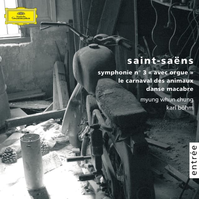 Saint-Saëns: Symphony No. 3 in C Minor, Op. 78, R. 176 "Organ Symphony"; Le carnaval des animaux, R. 125; Danse macabre, Op. 40 cover