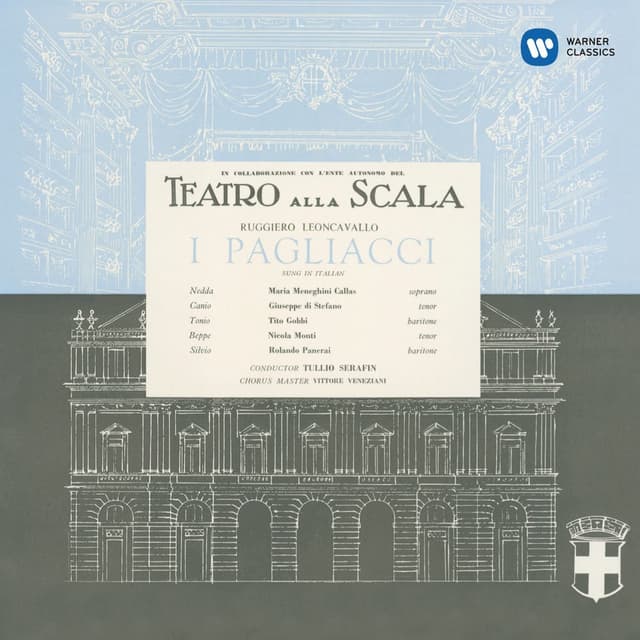 Leoncavallo: I pagliacci (1954 - Serafin) - Callas Remastered cover