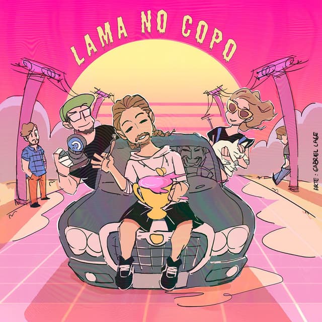 Lama No Copo cover