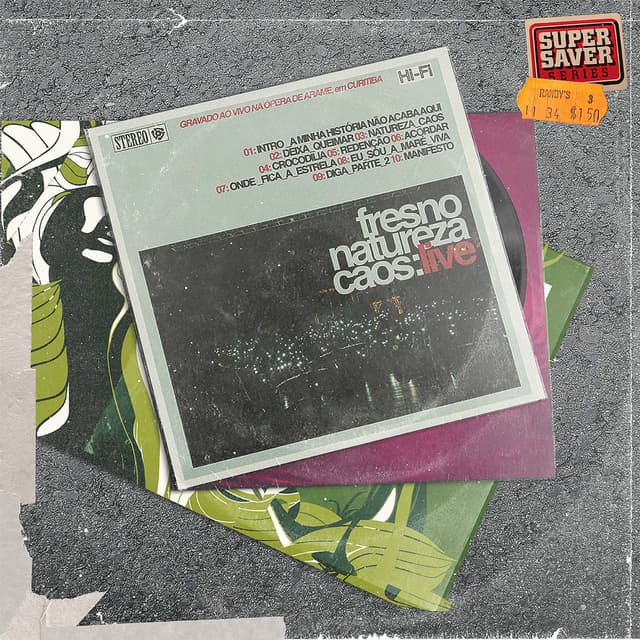 NATUREZA CAOS:LIVE cover