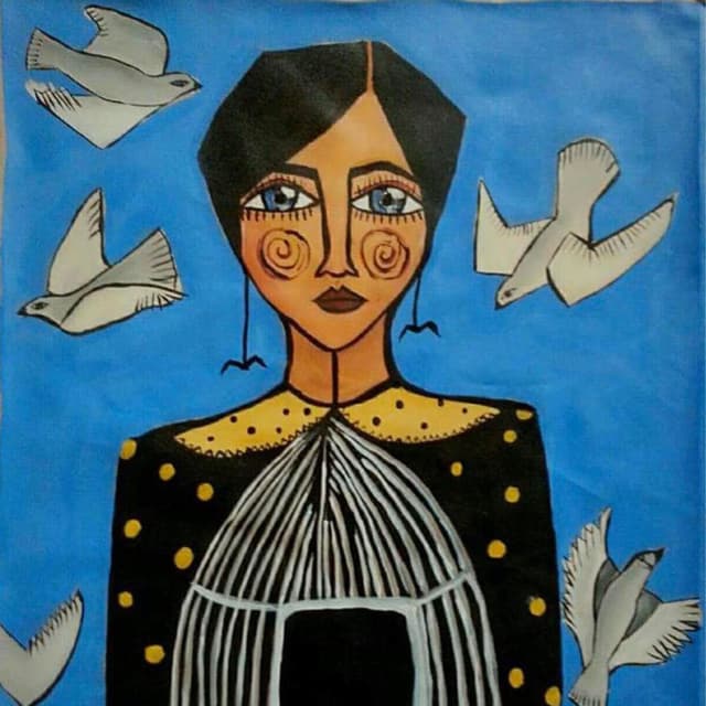 CAGED BIRDS SING cover