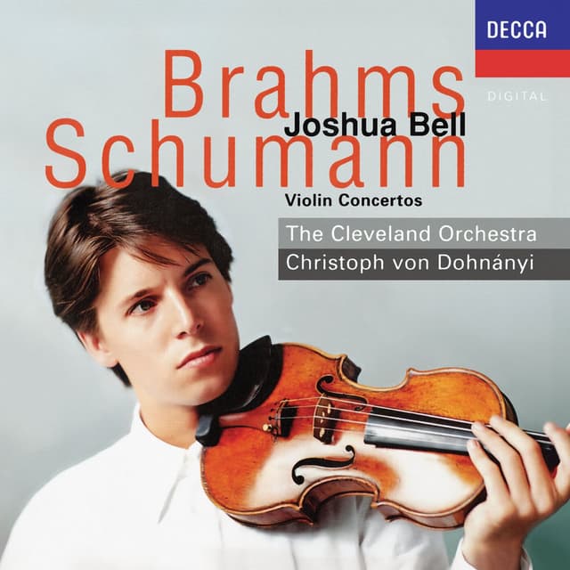 Brahms: Violin Concerto; Schumann: Violin Concerto cover