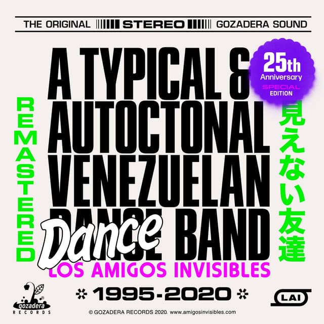 A TYPICAL AND AUTOCTONAL VENEZUELAN DANCE BAND REMASTERED cover