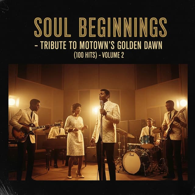 Soul Beginnings - Tribute to Motown's Golden Dawn (100 Hits) - Volume 2 cover