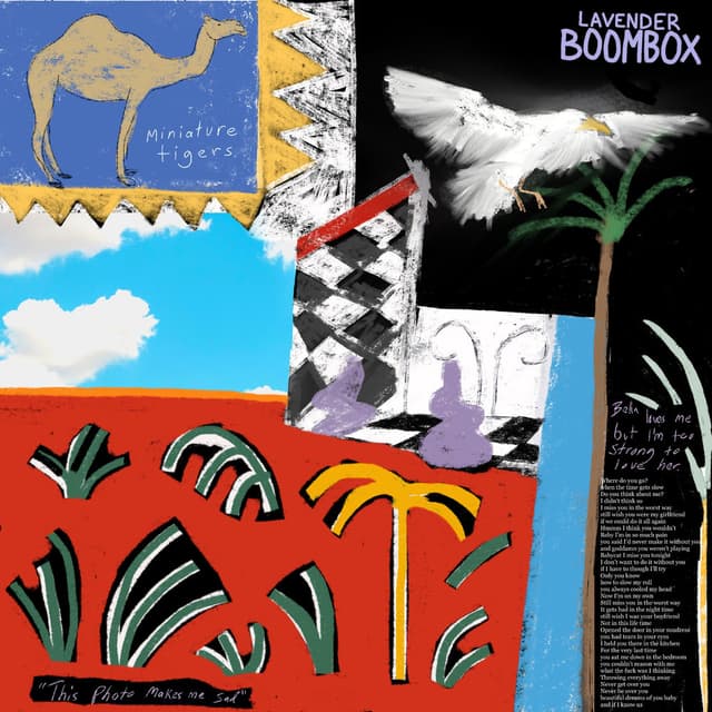 Lavender Boombox cover