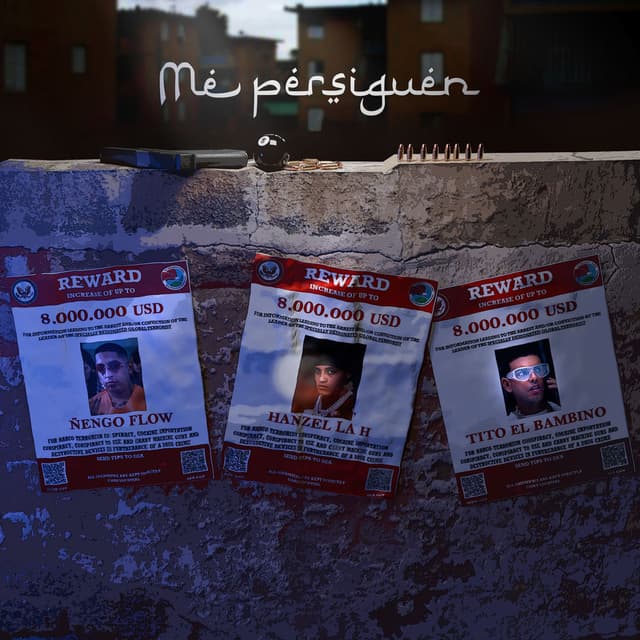 Me persiguen cover