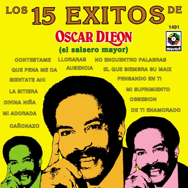 Los 15 Éxitos De Oscar D'León (El Salsero Mayor) cover