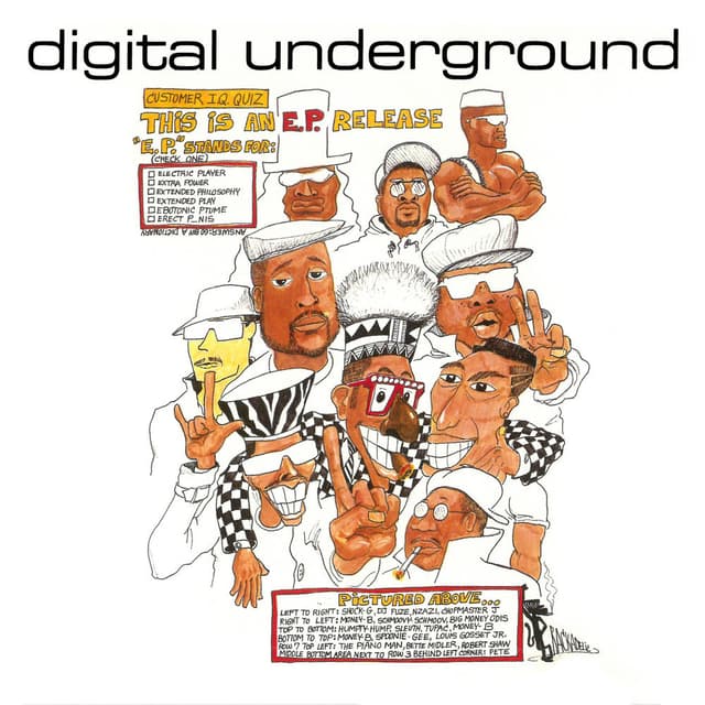 This is an E.P. Release cover
