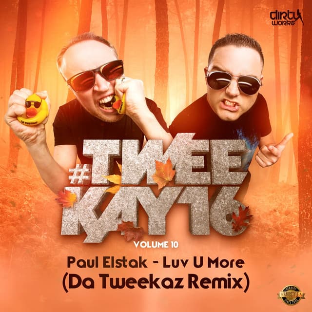Luv U More (Da Tweekaz Remix) cover