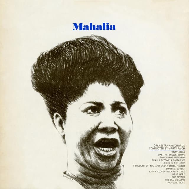 Mahalia Sings cover