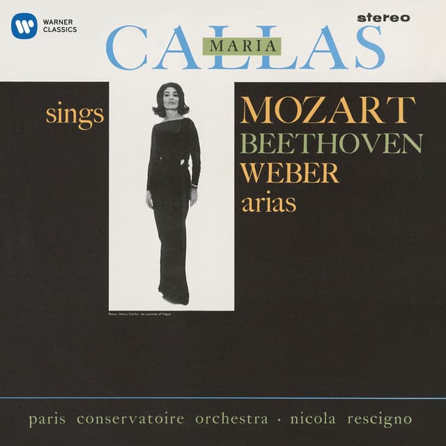 Callas sings Mozart, Beethoven & Weber Arias - Callas Remastered cover