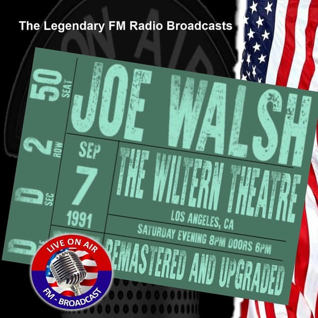 Legendary FM Broadcasts - The Wiltern Theatre, Los Angeles CA 7th September 1991 cover
