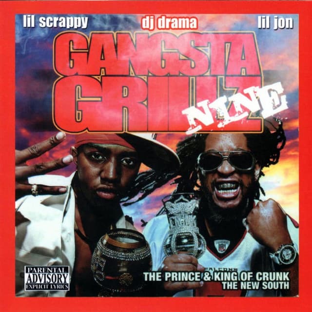 Gangsta Grillz 9 - The Prince & King Of Crunk The New South cover