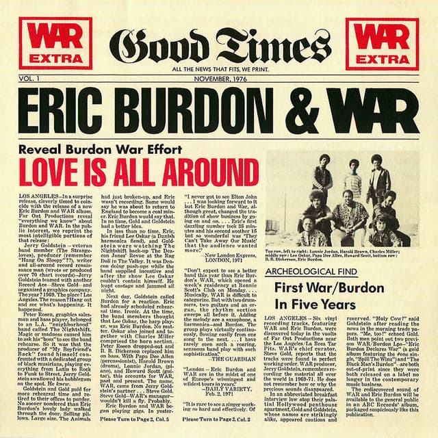Love Is All Around cover