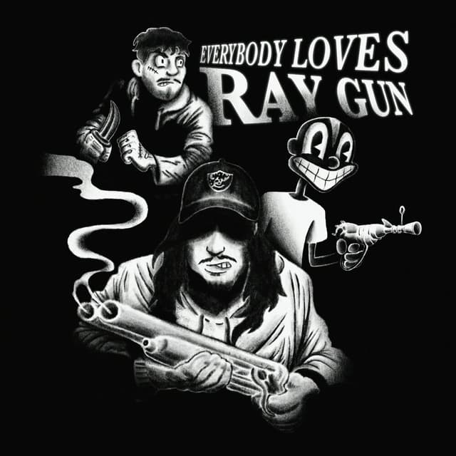 EVERYBODY LOVES RAYGUN cover