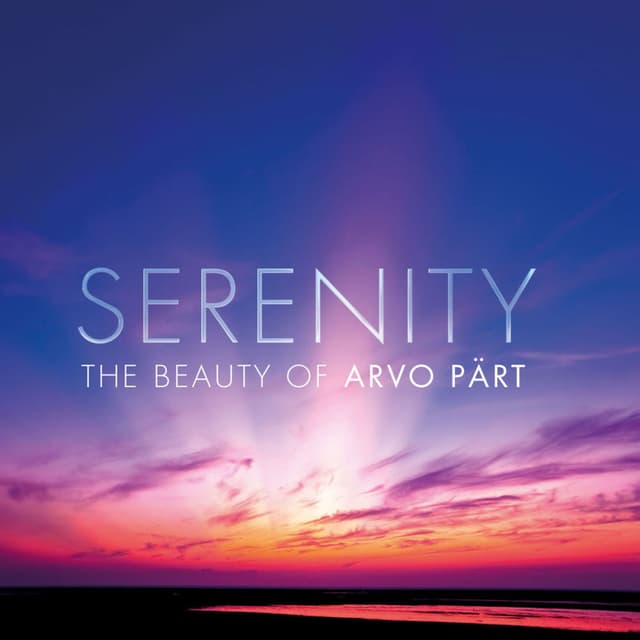 Serenity - The Beauty Of Arvo Pärt cover