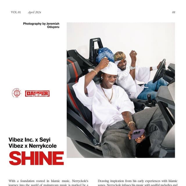 Shine cover