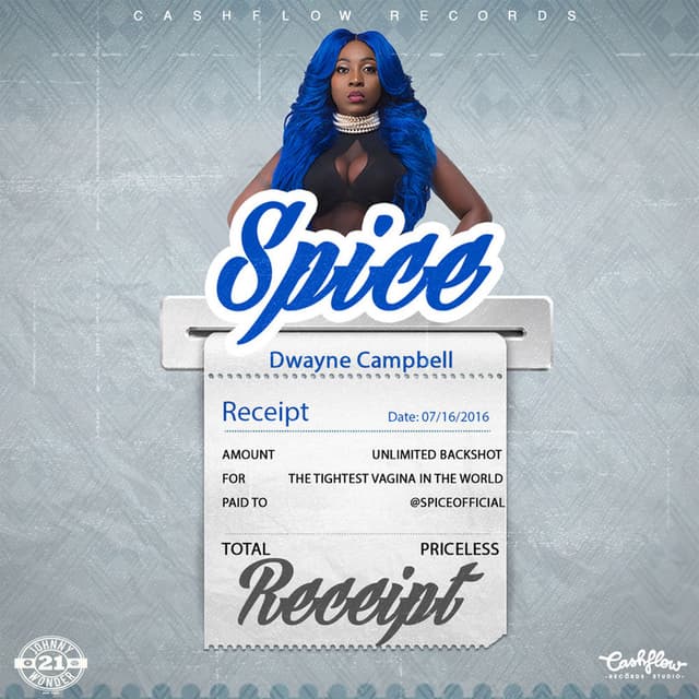 Receipt cover