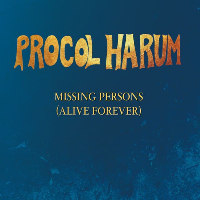 Missing Persons (Alive Forever) cover
