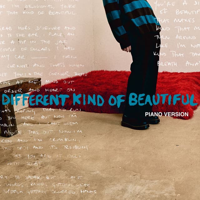 Different Kind Of Beautiful (Piano Version) cover