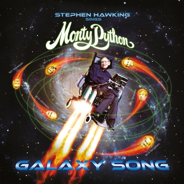 Stephen Hawking Sings Monty Python… Galaxy Song album cover