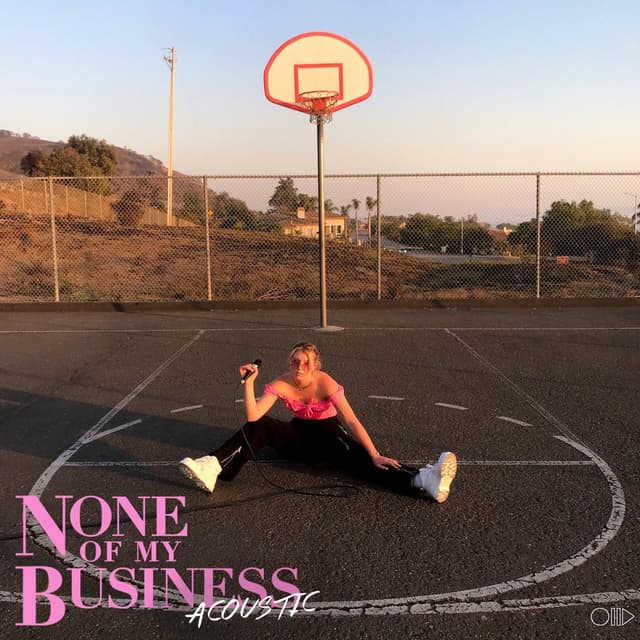 None of My Business (Acoustic) cover