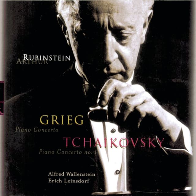 Rubinstein Collection, Vol. 37: Grieg: Piano Concerto In A Minor; Tchaikovsky: Piano Concerto No. 1 cover