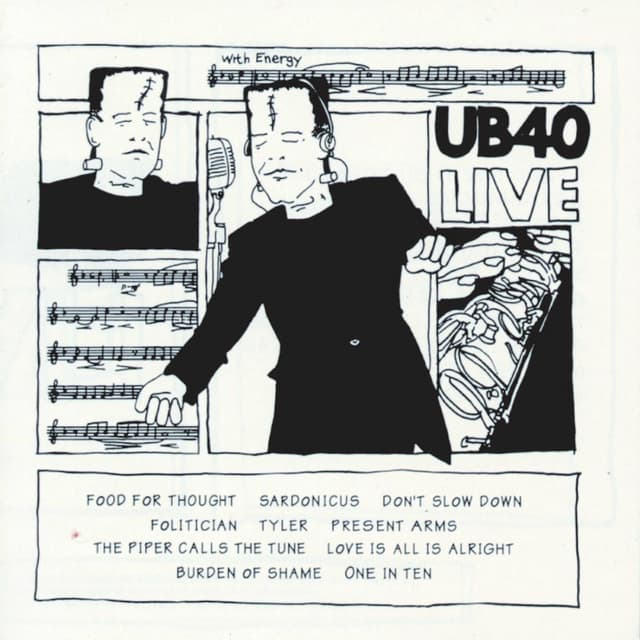 UB40 Live cover