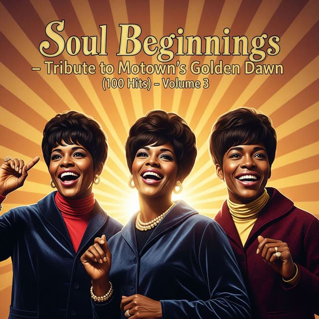 Soul Beginnings - Tribute to Motown's Golden Dawn (100 Hits) - Volume 3 cover
