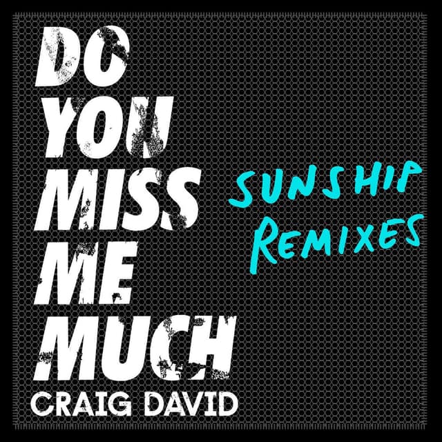 Do You Miss Me Much (Sunship Remixes) cover