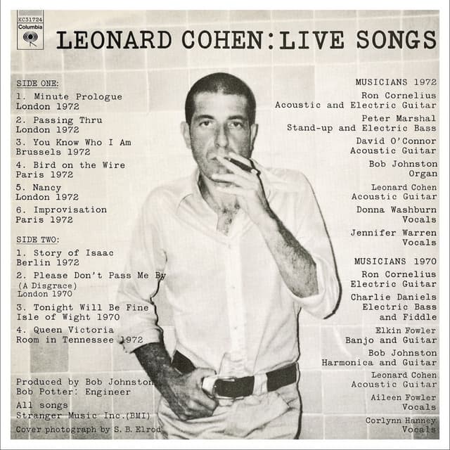 Live Songs cover