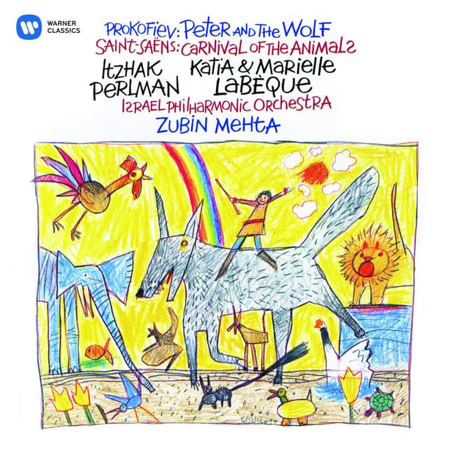 Saint-Saëns: Le carnaval des animaux - Prokofiev: Peter and the Wolf cover
