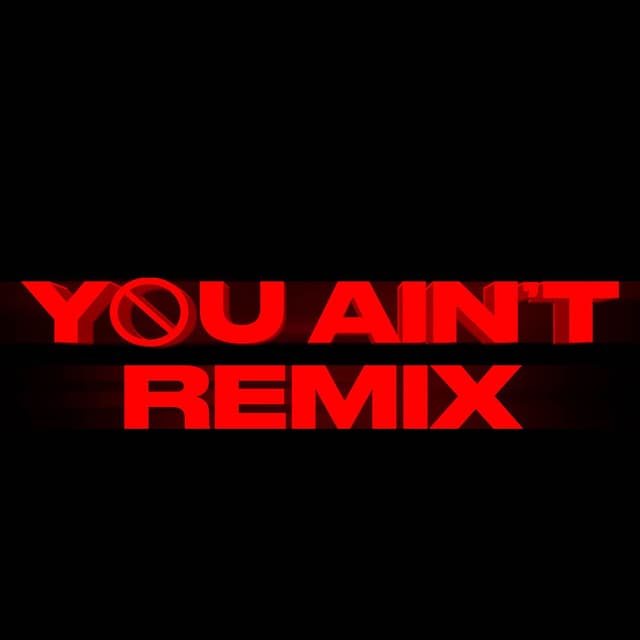 You Ain't (Remix) cover