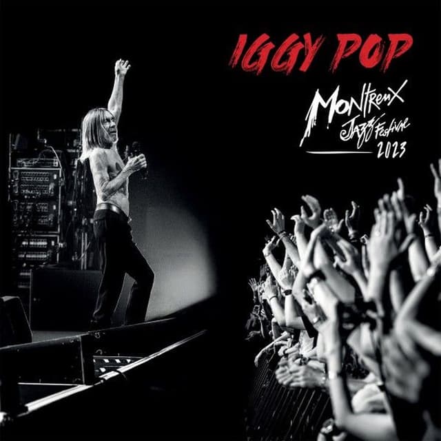Iggy Pop Live at Montreux Jazz Festival 2023 cover