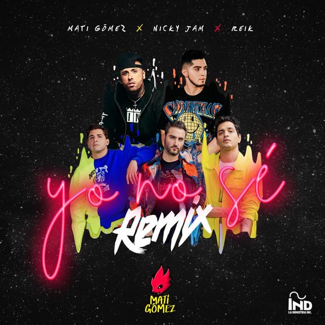 Yo No Sé (Remix) cover