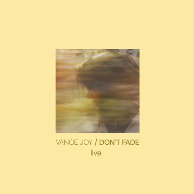 Don't Fade (Live) cover