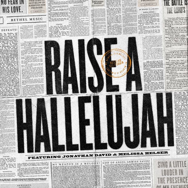 Raise a Hallelujah (Studio Version) cover