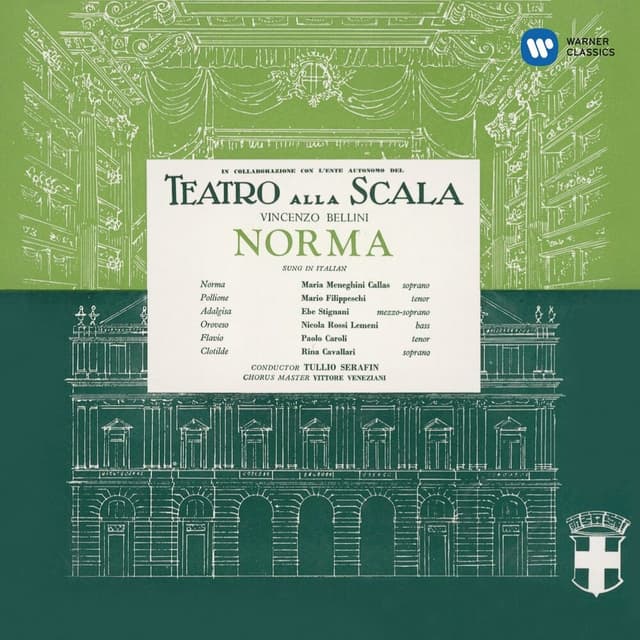 Bellini: Norma (1954 - Serafin) - Callas Remastered cover