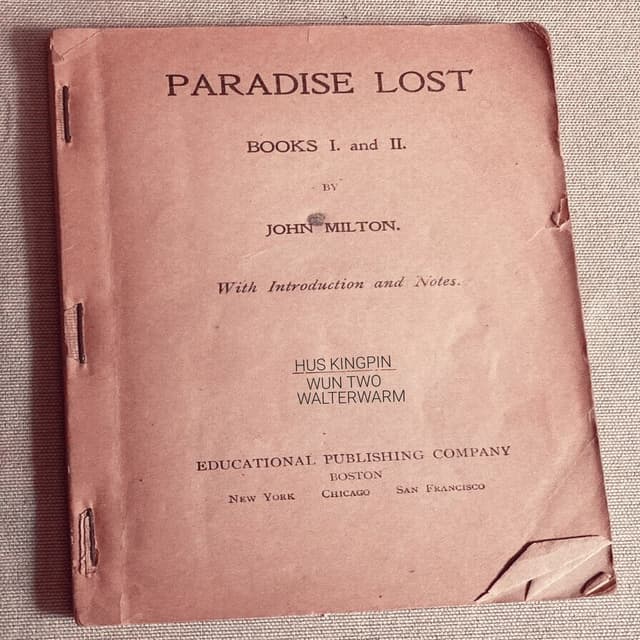 Paradise Lost cover