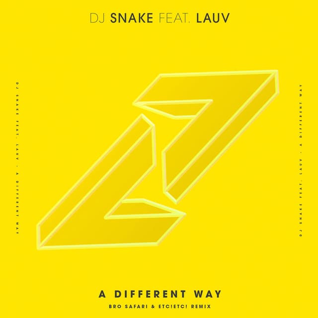 A Different Way (Bro Safari & ETC!ETC! Remix) cover