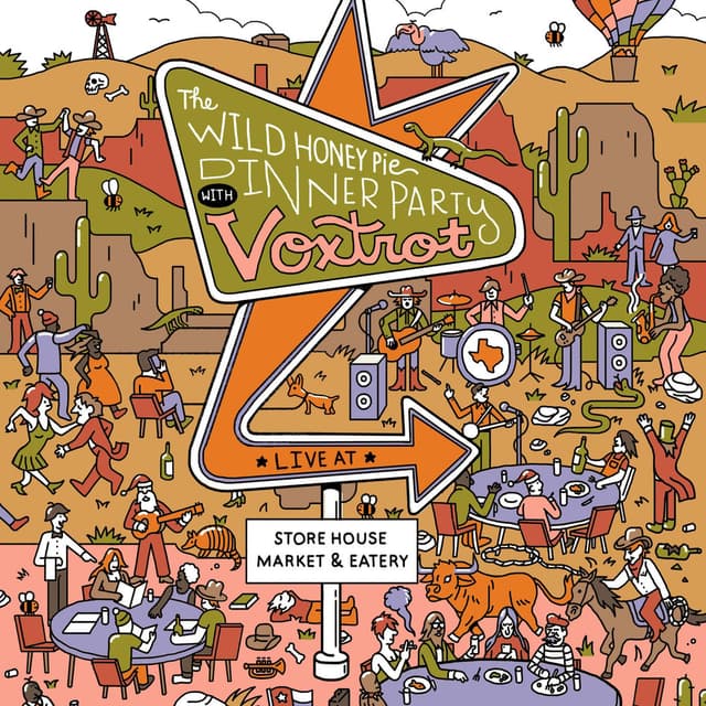 Voxtrot: The Wild Honey Pie Dinner Party cover