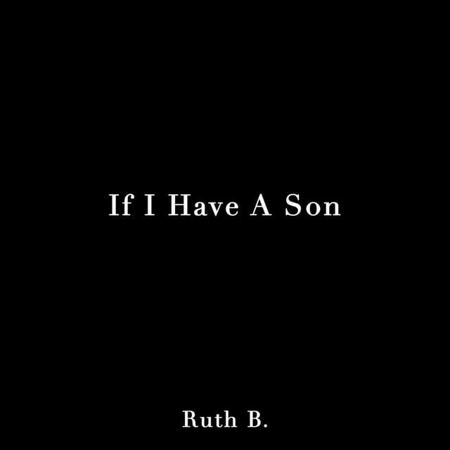 If I Have A Son cover