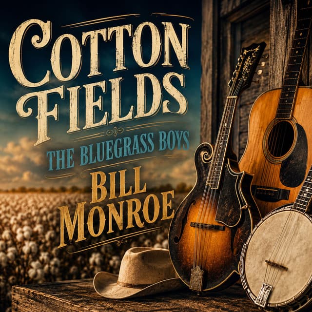 Cotton Fields - The Bluegrass Boys cover