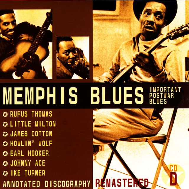 Memphis Blues: Important Postwar Blues, CD D cover
