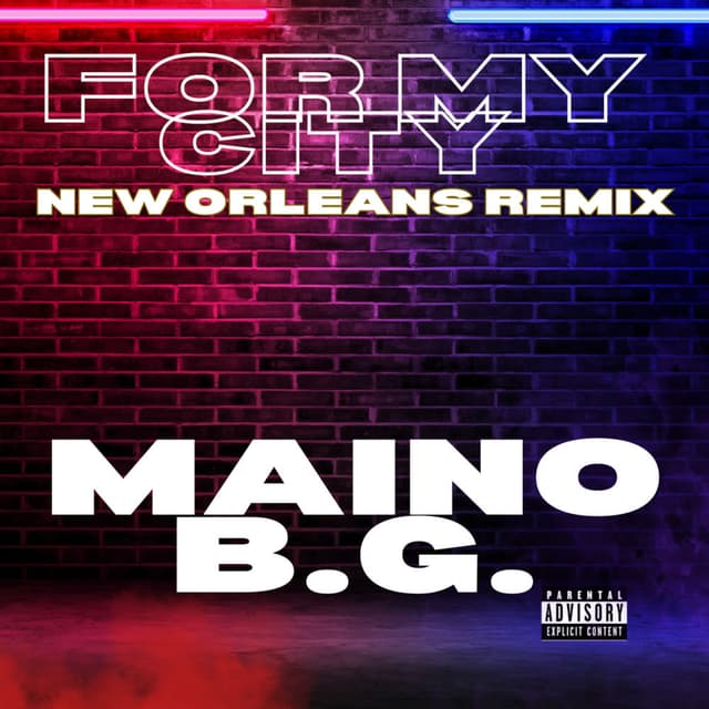 For My City (New Orleans Remix) cover